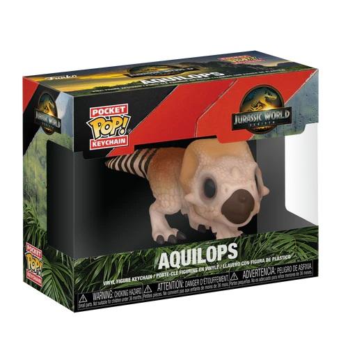 JURASSIC WORLD REBIRTH - Pocket Pop Keychain - Aquilops - 2