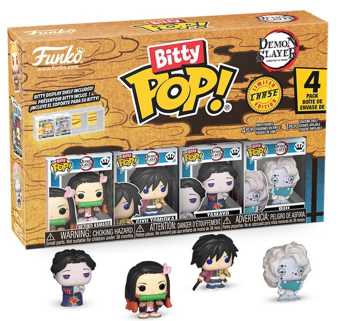 DEMON SLAYER - Bitty Pop 4 Pack 2.5cm - Nezuko