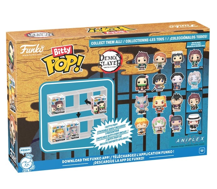 DEMON SLAYER - Bitty Pop 4 Pack 2.5cm - Nezuko