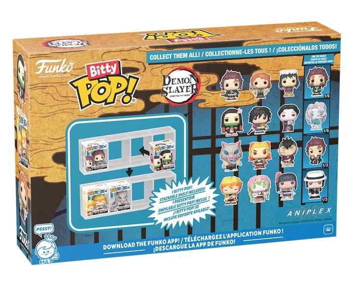 DEMON SLAYER - Bitty Pop 4 Pack 2.5cm - Inosuke