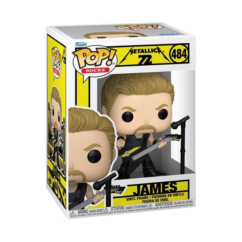 METALLICA - POP Rocks N° 484 - James (72S) : ShopForGeek.com