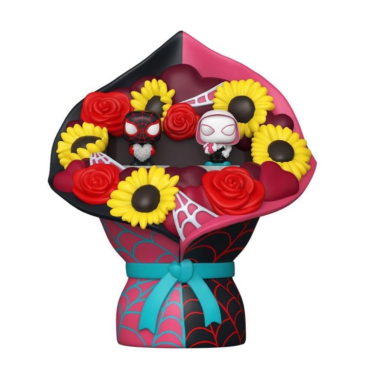 SM VALENTINES - Miles Morales & Ghost Spider - Bitty Pop Bouquet - 3