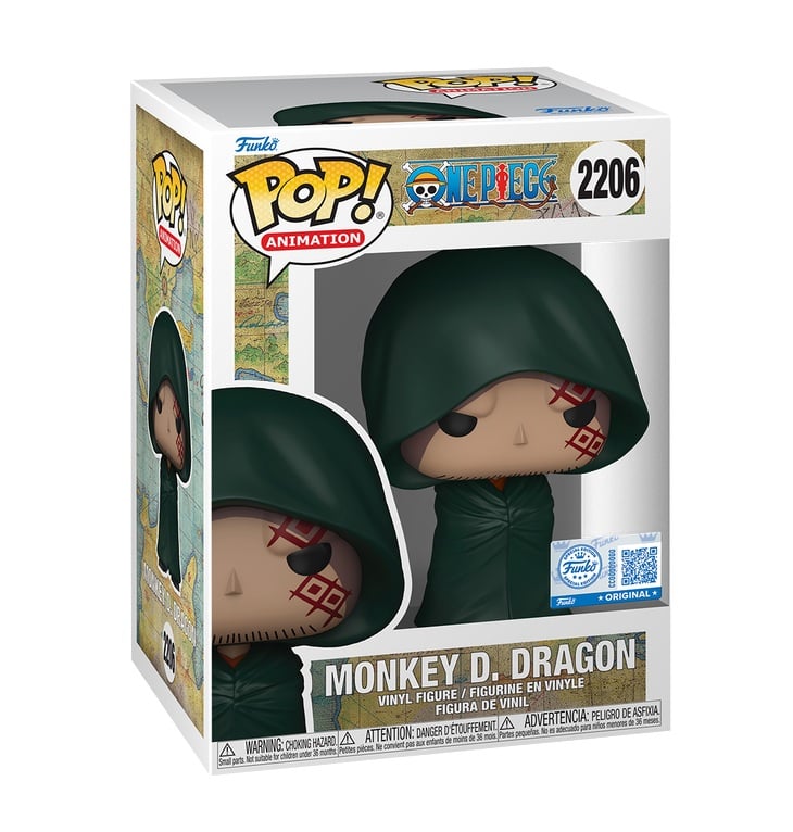 ONE PIECE - POP Animation N° 2206 - Monkey D. Dragon With Chase