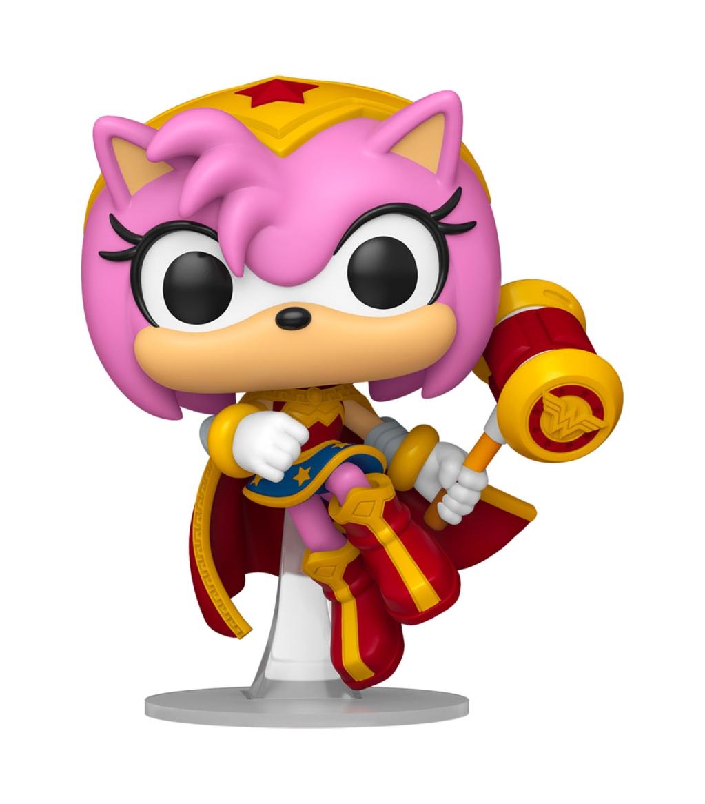 JLA & SONIC - POP Heroes N° 595 - Amy en Wonder Woman - 3