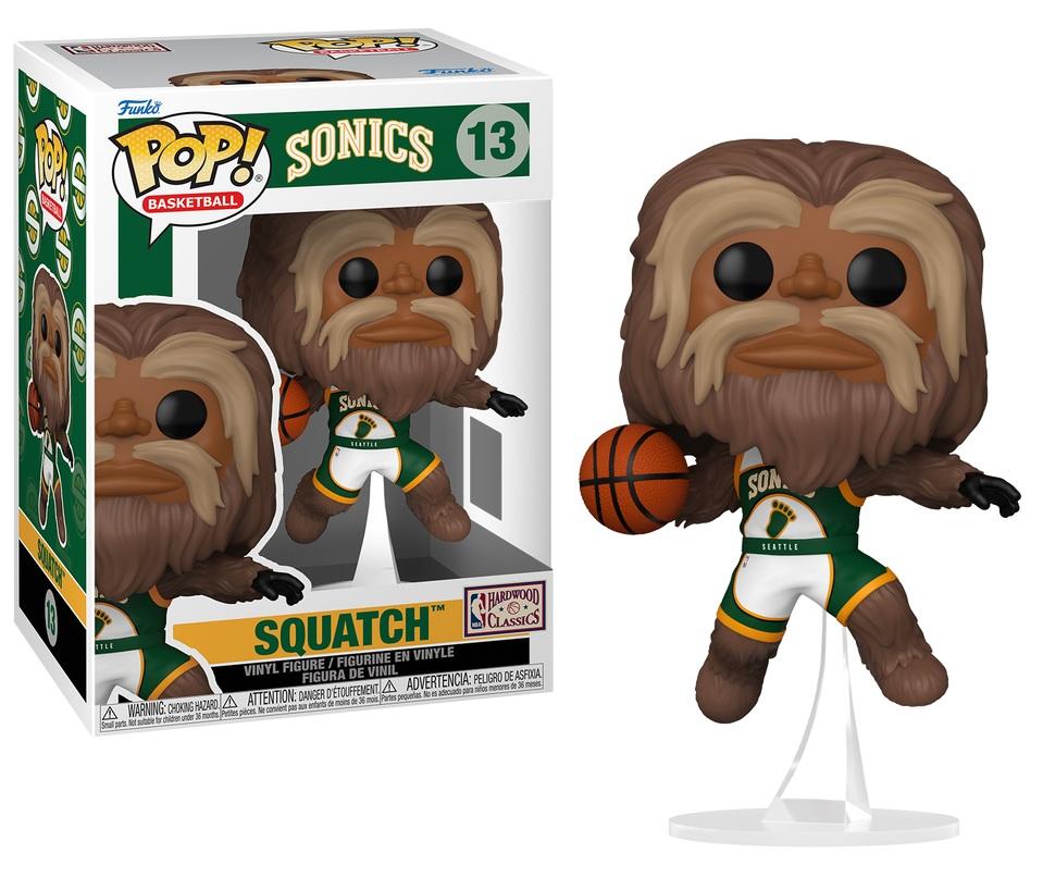SONICS - POP NBA Mascots N° 13 - Sasquatch : ShopForGeek.com: Cabezón ...