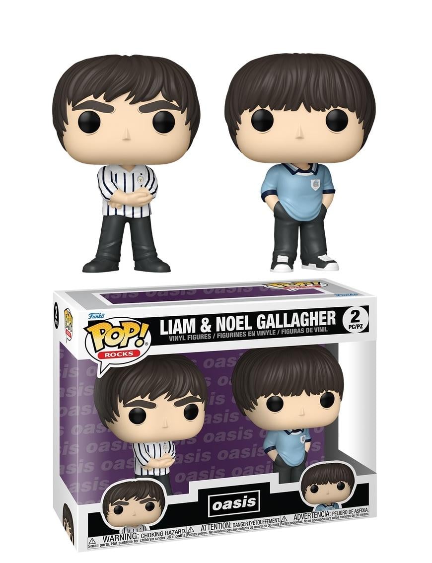 OASIS - POP Rocks - 2 Pack Liam & Noel Gallagher : ShopForGeek.com