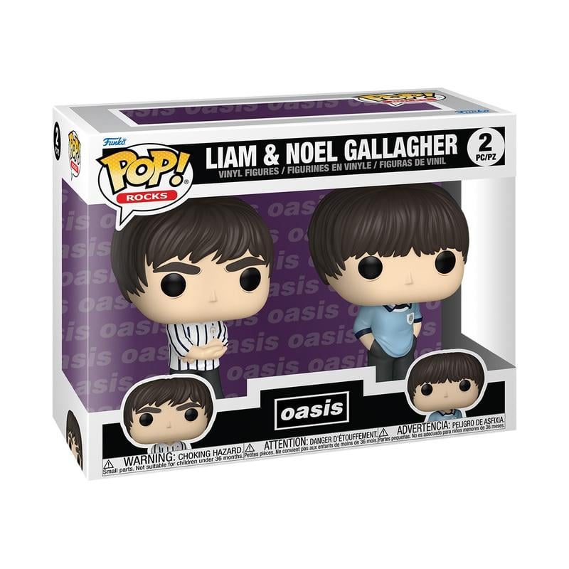 OASIS - POP Rocks - 2 Pack Liam & Noel Gallagher - 2