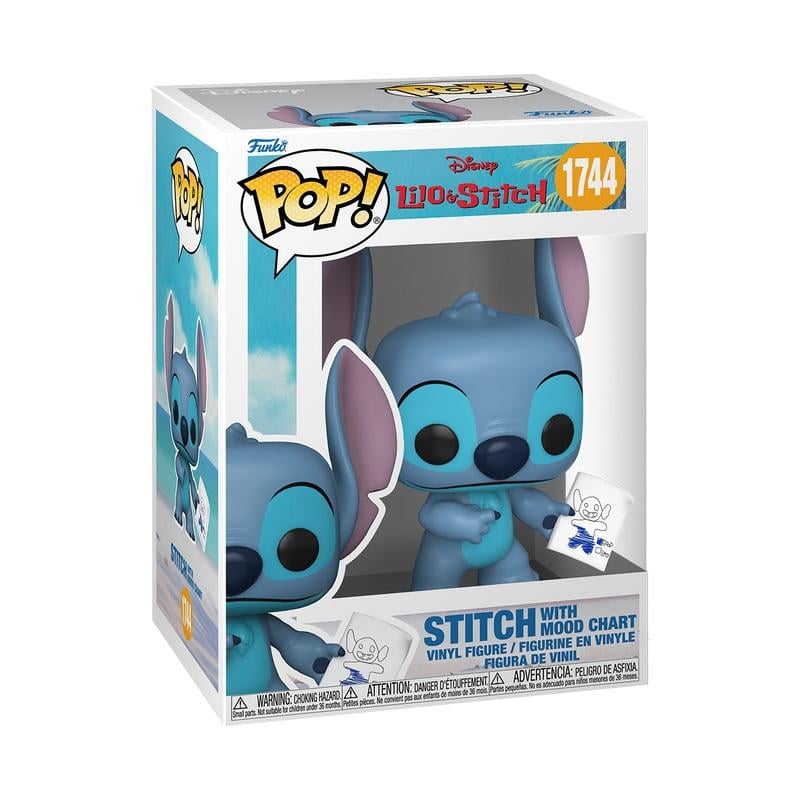 LILO & STITCH - POP Disney N° 1744 - Stitch with Mood Chart avec Chase - 3