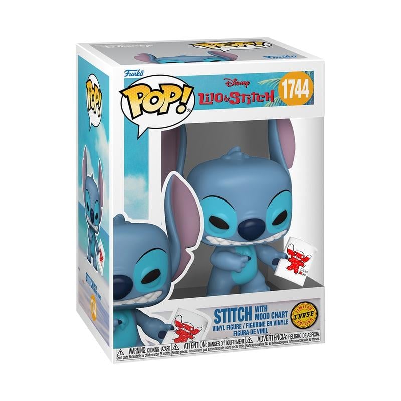 LILO & STITCH - POP Disney N° 1744 - Stitch with Mood Chart avec Chase - 5