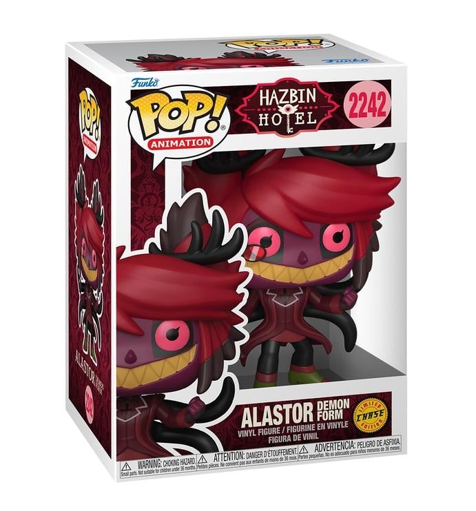 HAZBIN HOTEL - POP Animation N° 2242 - Alastor avec Chase - 5