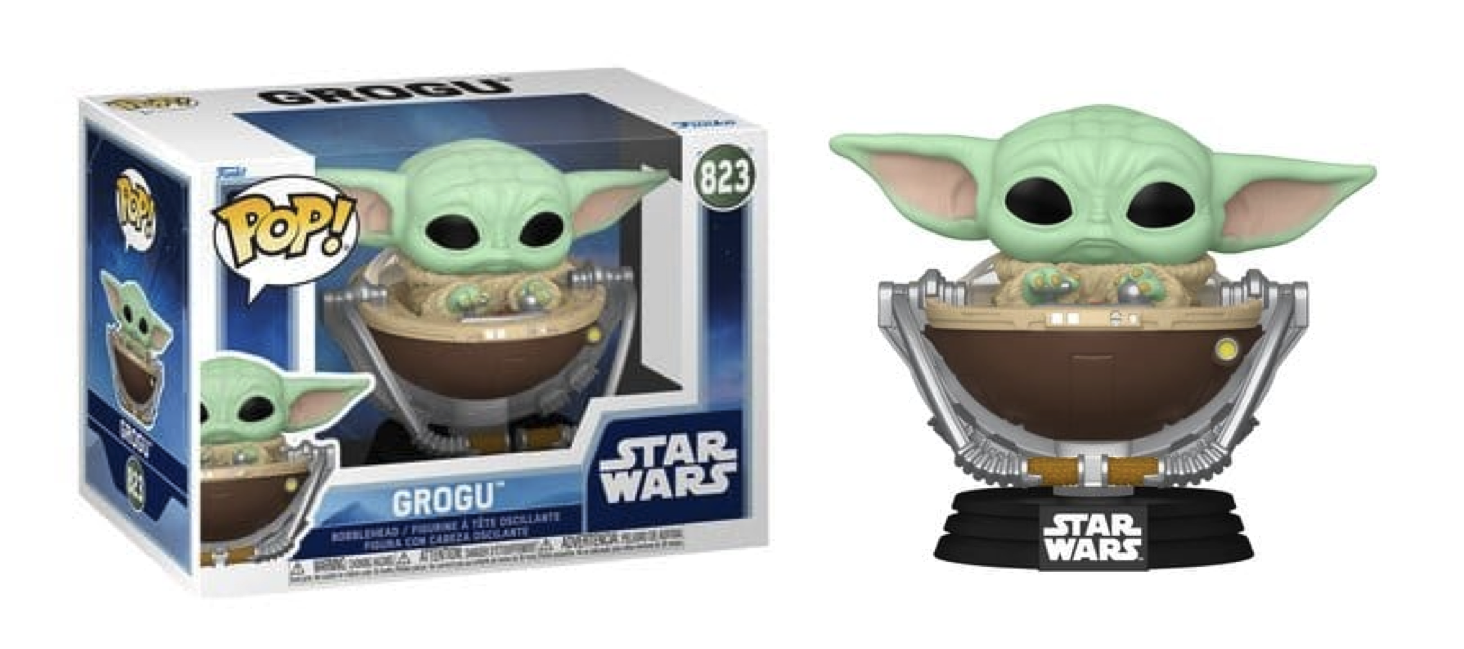 MANDALORIAN & GROGU - POP Star Wars N° 823 - Grogu : ShopForGeek