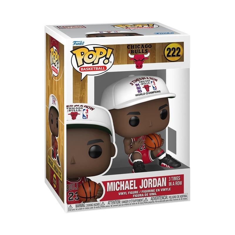 BULLS - POP NBA N° 222 - Michael Jordan (3x in a Row) - 2
