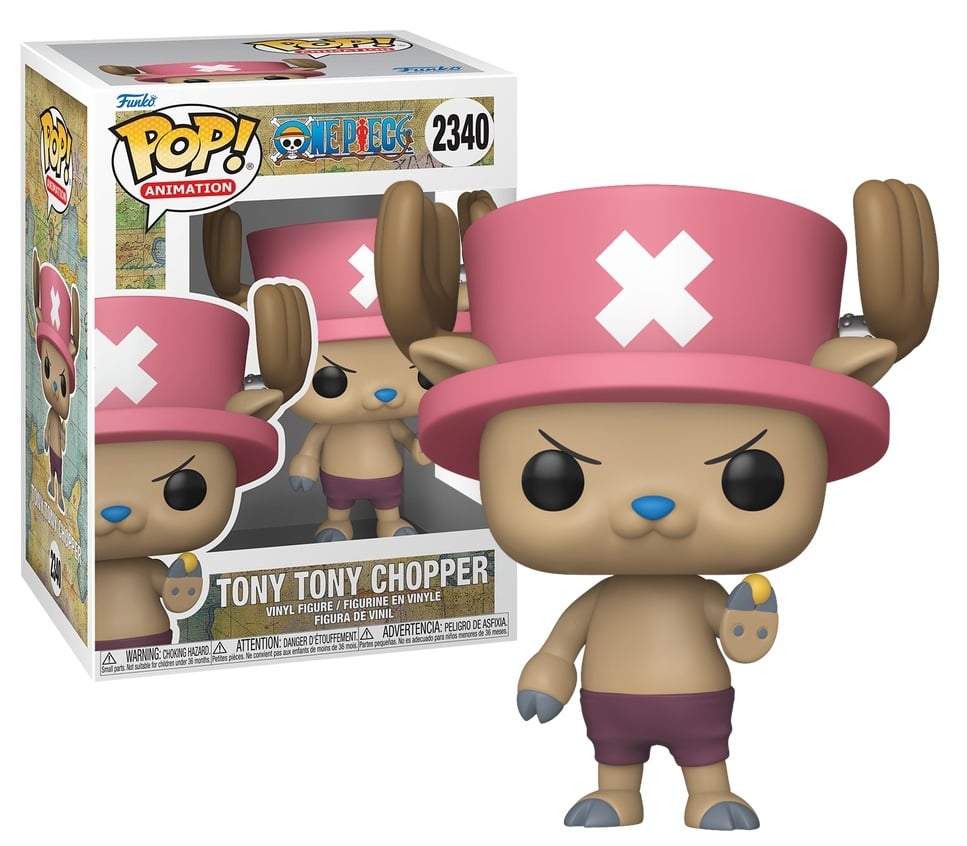ONE PIECE REFRESH - POP Animation N° 2340 - Chopper avec chase