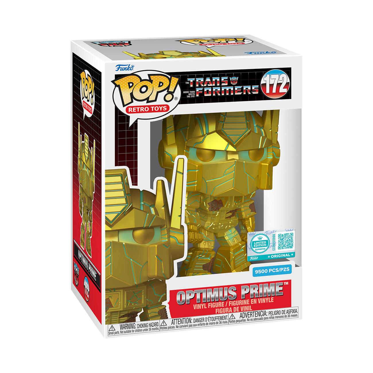 アメコミ Supreme Transformers G1 Optimus Prime SUPREME SS25 LIMITED EDITION OPTIMUS PRIME G1 40TH ANNIVERSARY