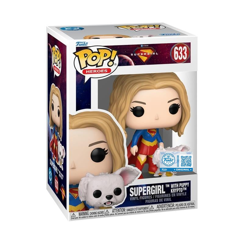 SUPERGIRL - POP & Buddy N° 633 - Supergirl avec Krypto chiot - 2