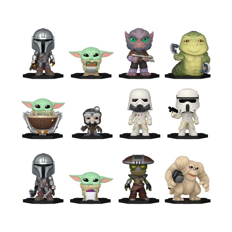 MANDALORIAN & GROGU - Mystery Minis (BOX 12 Figurines) - 2