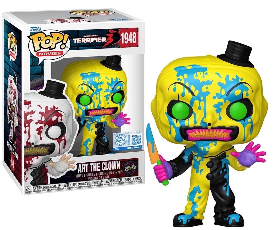 TERRIFIER - POP Movies N° 1948 - Art the Clown (BD) with Chase