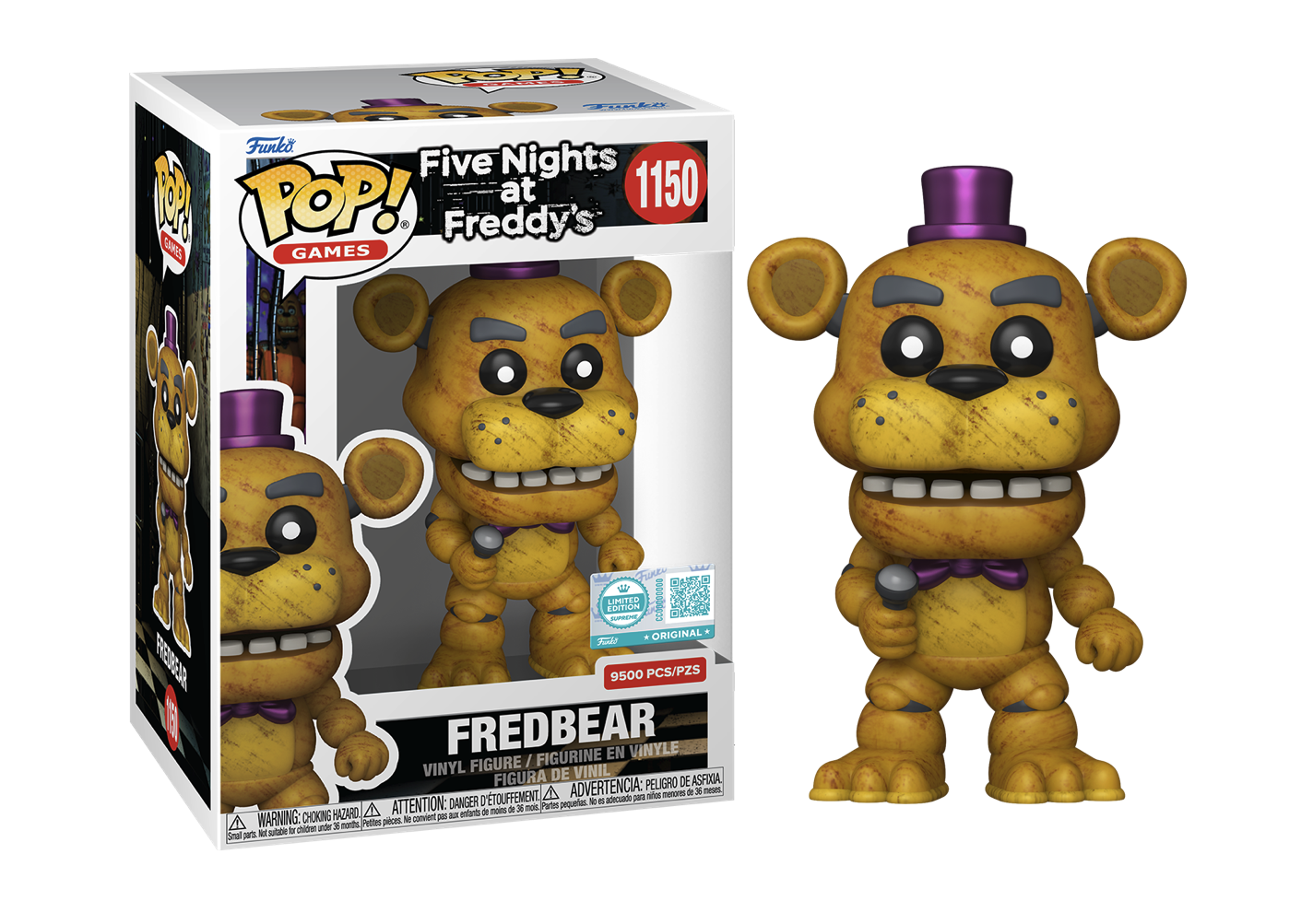 FIVE NIGHTS AT FREDDY'S - POP Supreme N° 1150 - Fredbear