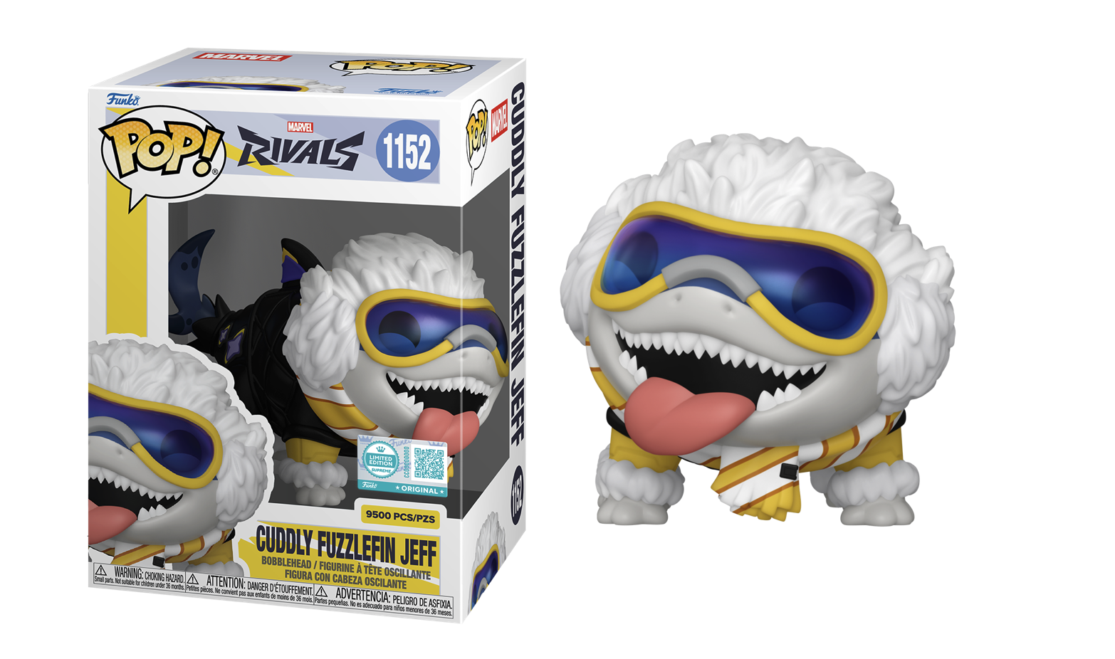MARVELS RIVALS - POP Supreme N° 1152 - Jeff Cuddly Fuzzlefin