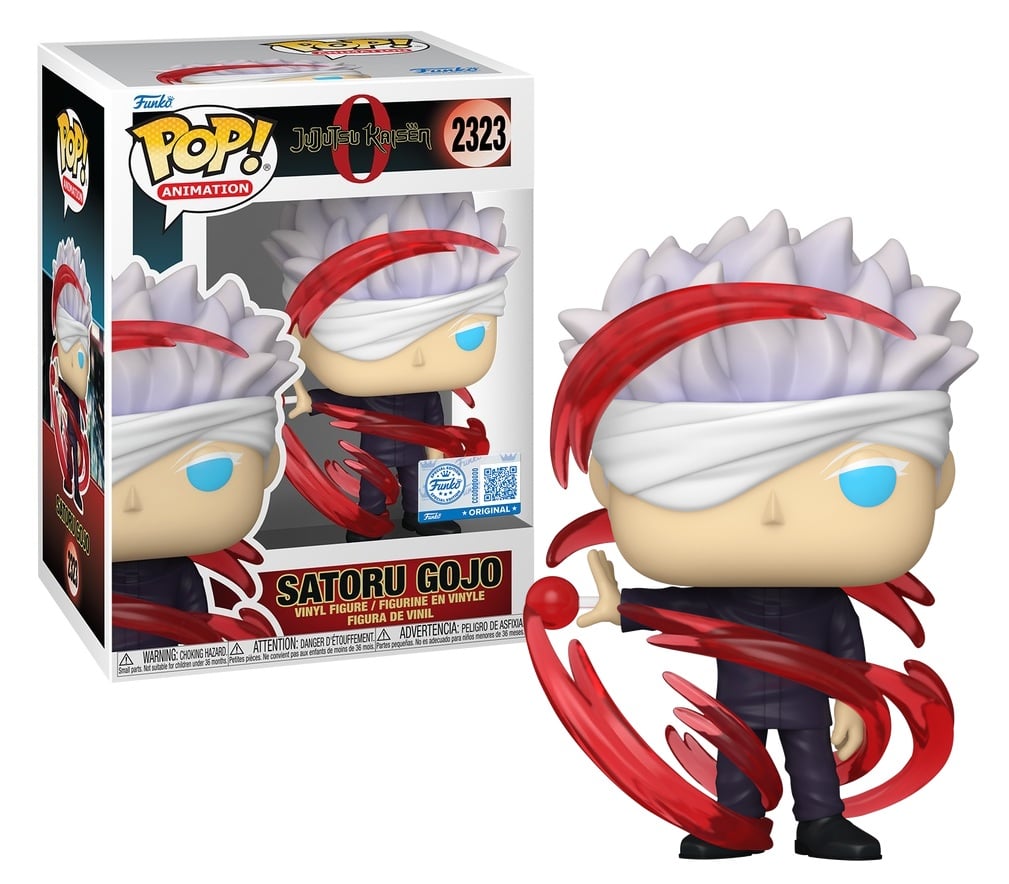 FUNKO POP ! ANIMATION JUJUTSU KAISEN (1226) - SATORU GOJO LIMITED EDITION VINYL FUNKO POP ! ANIMATION JUJUTSU KAISEN (1226) - SATORU GOJO LIMITED EDITION VINYL