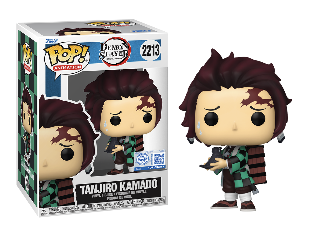 DEMON SLAYER - POP Animation N° 2213 - Tanjiro w/Crow