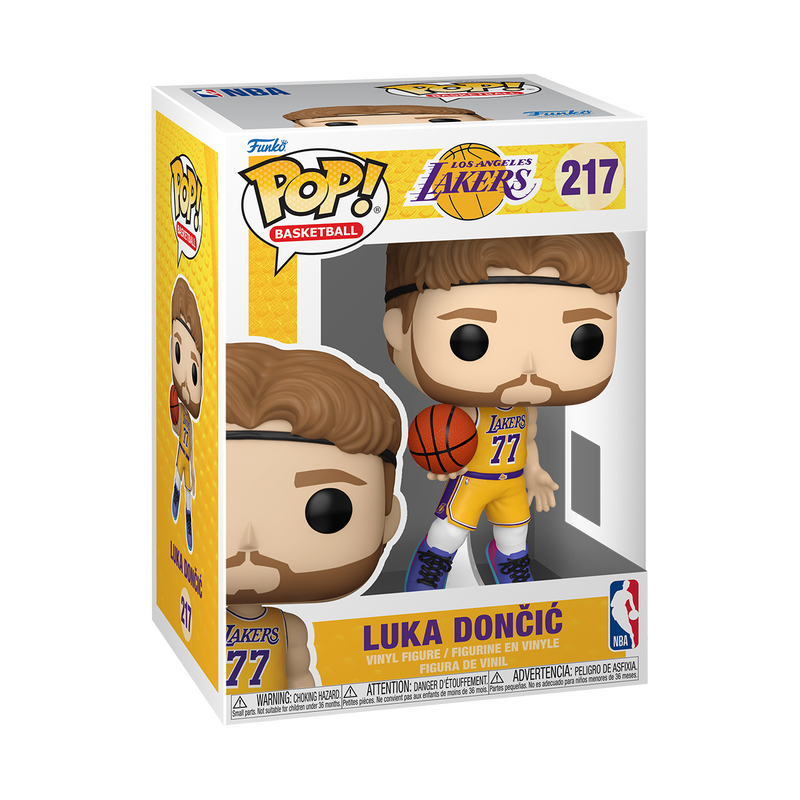 LAKERS - POP NBA N° 217 - Luka Doncic : ShopForGeek.com: Bobble