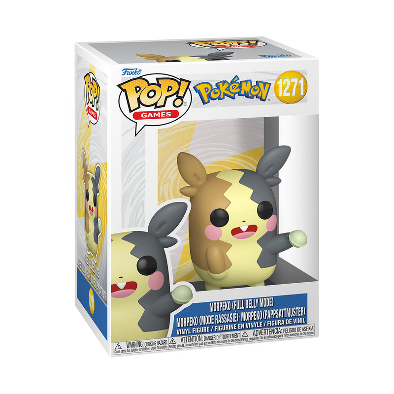 POKEMON - POP Games N° 1271 - Morpeko (Mode Rassasié) - 2