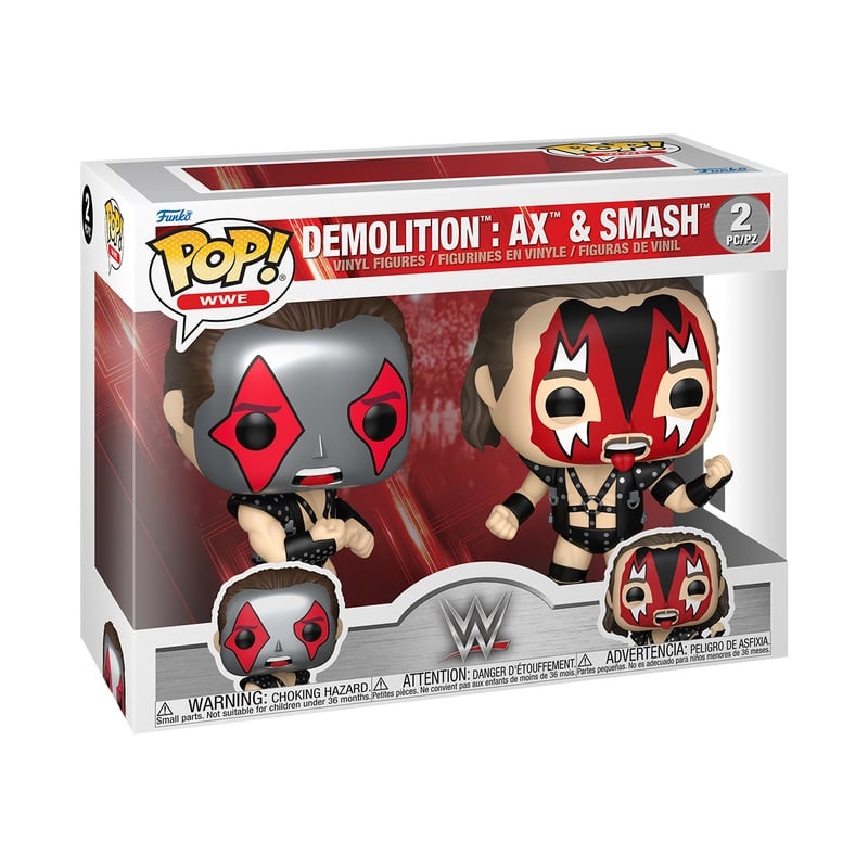 WWE - POP - 2 Pack Demolition Ax & Smash : ShopForGeek.com: Bobble