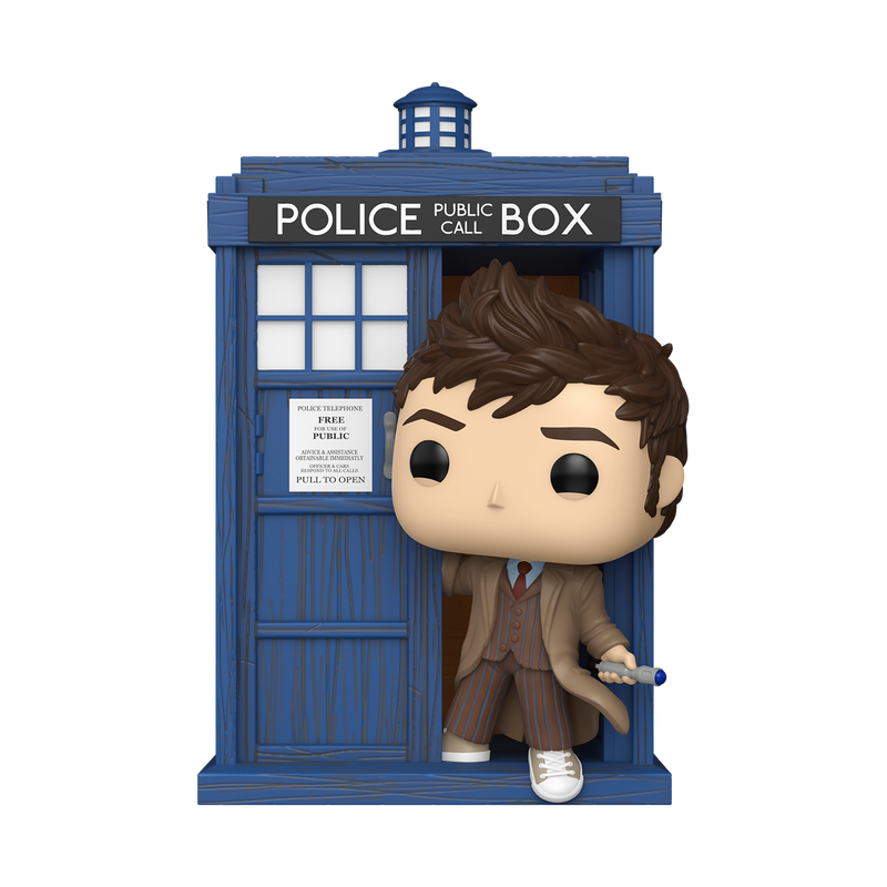 DOCTOR WHO - POP Ride DLX N° 318 - Dixième Docteur avec TARDIS - 3