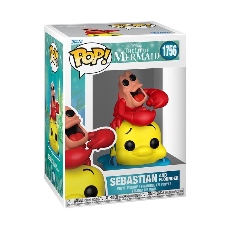 THE LITTLE MERMAID - POP Disney N° 1756 - Sebastian & Flounder - 2