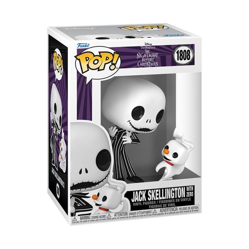 NIGHTMARE BEFORE CHRISTMAS - POP & Buddy N° 1808 - Jack & Zero - 2