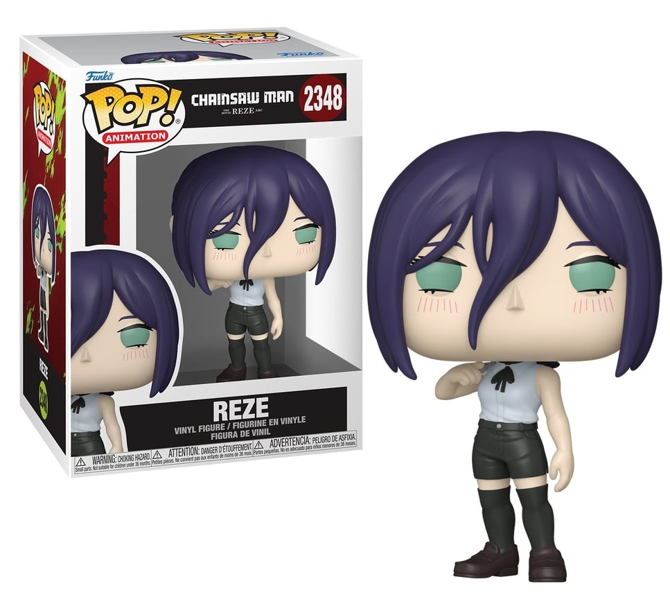 CHAINSAW MAN REZE - POP Animation N° 2348 - Reze avec Chase