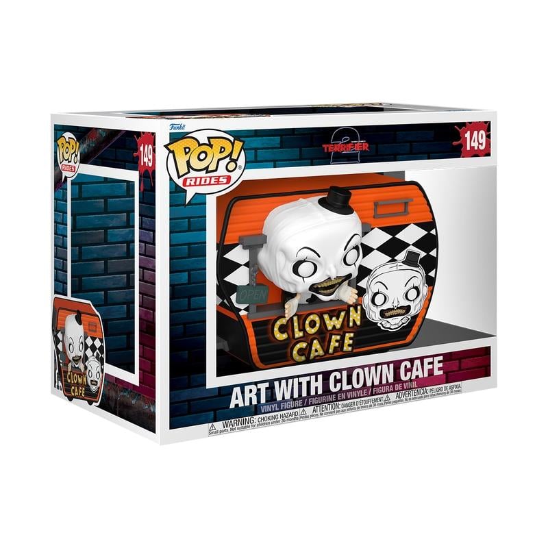 TERRIFIER - POP Ride Super DLX N° 149 - Café with Art - 2