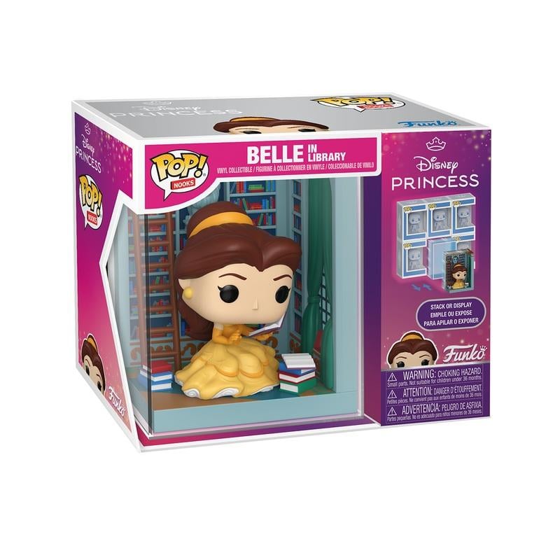 BEAUTY AND THE BEAST - POP Nooks - Belle in Library - 2