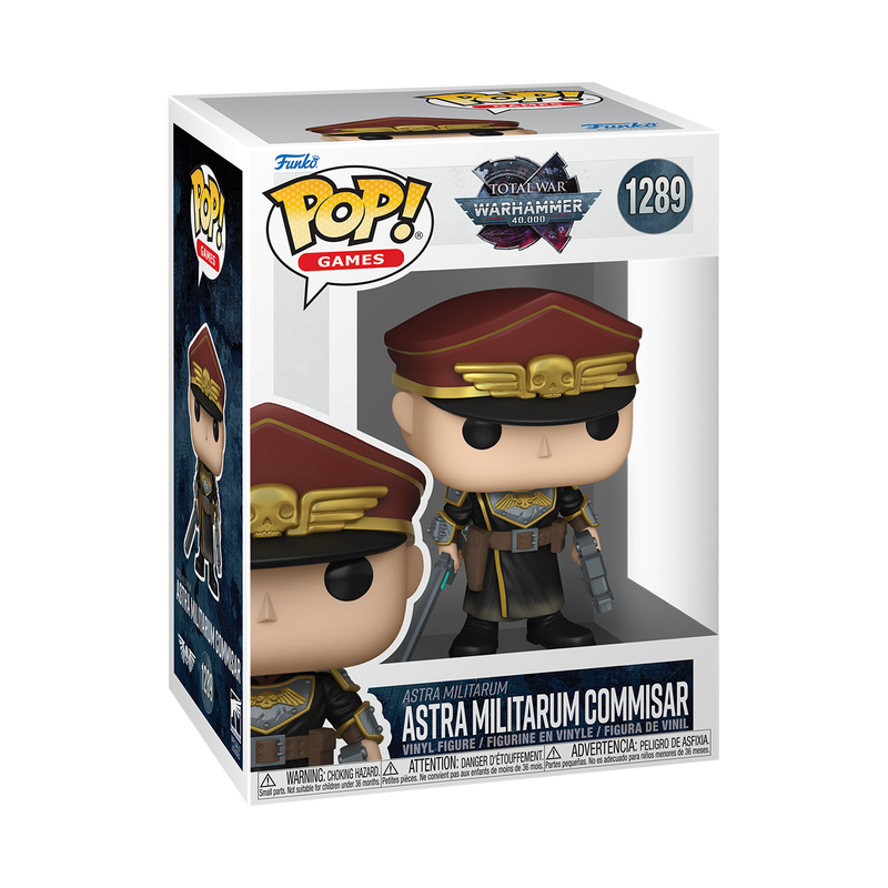 WARHAMMER 40K - POP Games N° 1289 - Astra Militarum Commisar - 3