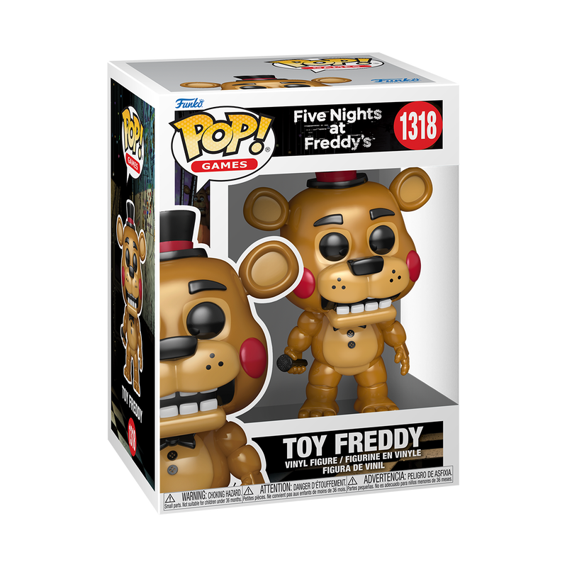 FIVE NIGHTS AT FREDDY'S - POP Games N° 1318 - Toy Freddy - 2