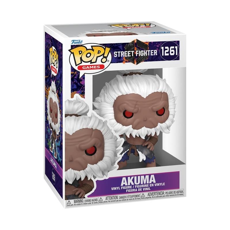 STREET FIGHTER 6 - POP Games N° 1261 - Akuma with Chase - 3