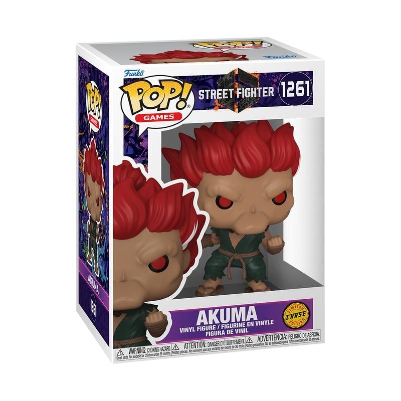STREET FIGHTER 6 - POP Games N° 1261 - Akuma with Chase - 5