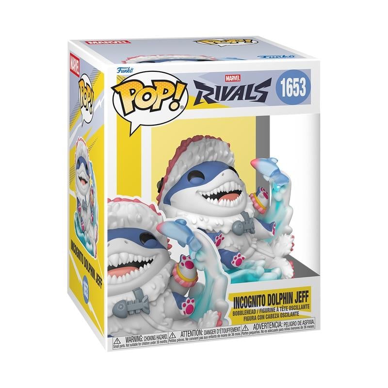 MARVEL RIVALS - POP Premium N° 1653 - Jeff (Incognito Dolphin) - 2