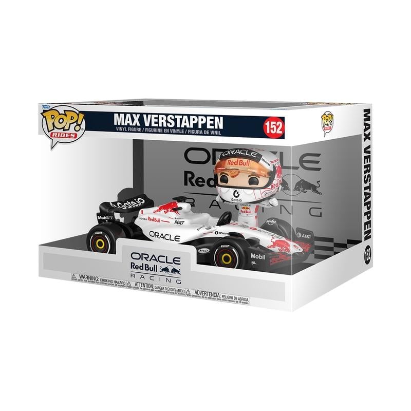 RED BULL - POP Ride Super Deluxe N° 152 - Max Verstappen (White) - 2