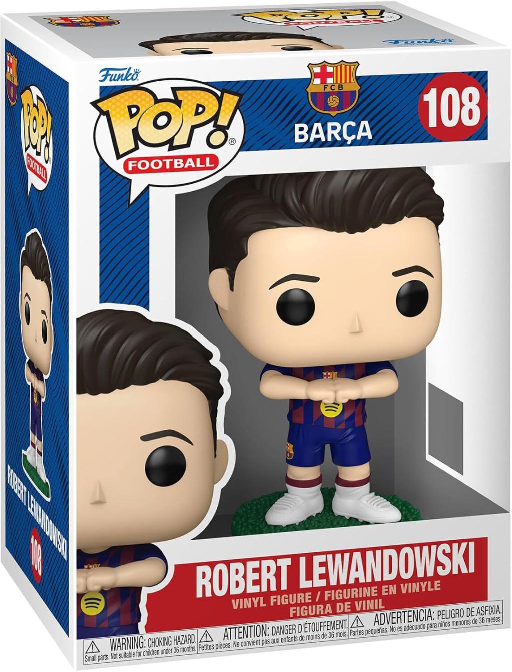 BACERLONA - POP Football N° 108 - Robert Lewandowski - 2