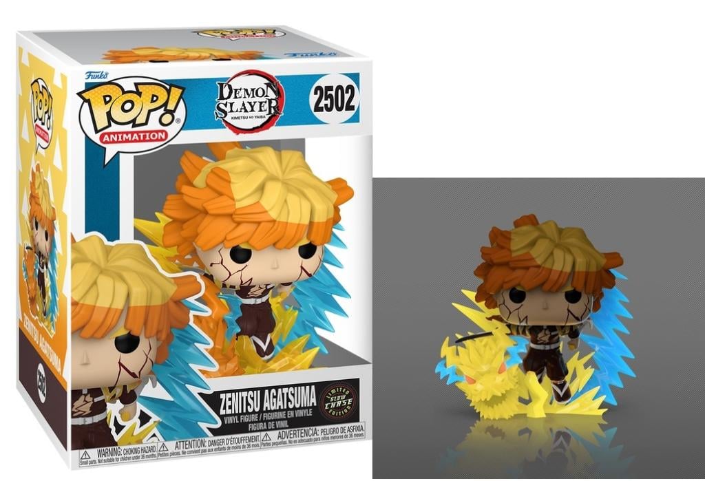DEMON SLAYER - POP Premium N° 2502 - Zenitsu with Chase (GW) - 2