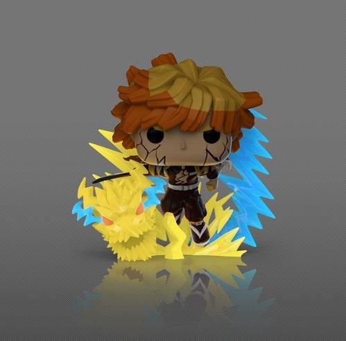 DEMON SLAYER - POP Premium N° 2502 - Zenitsu with Chase (GW) - 5