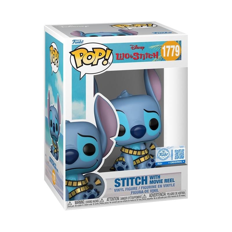 LILO & STITCH - POP Disney N° 1779 - Stitch with movie reel - 2