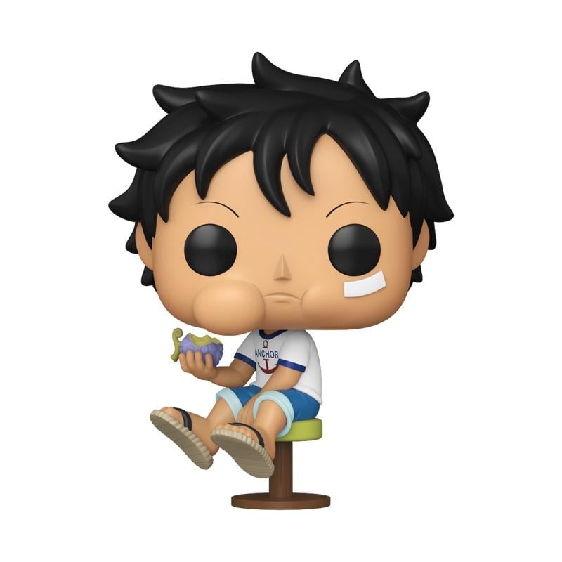 ONE PIECE - POP Animation N° 2402 - Luffy enfant mangeant fruit demon - 3