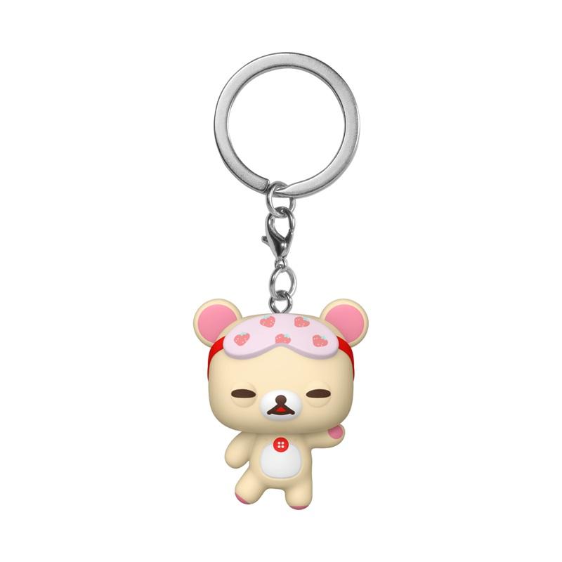 RILAKKUMA - Pocket Pop Keychain - Korilakkuma Sleepy - 3