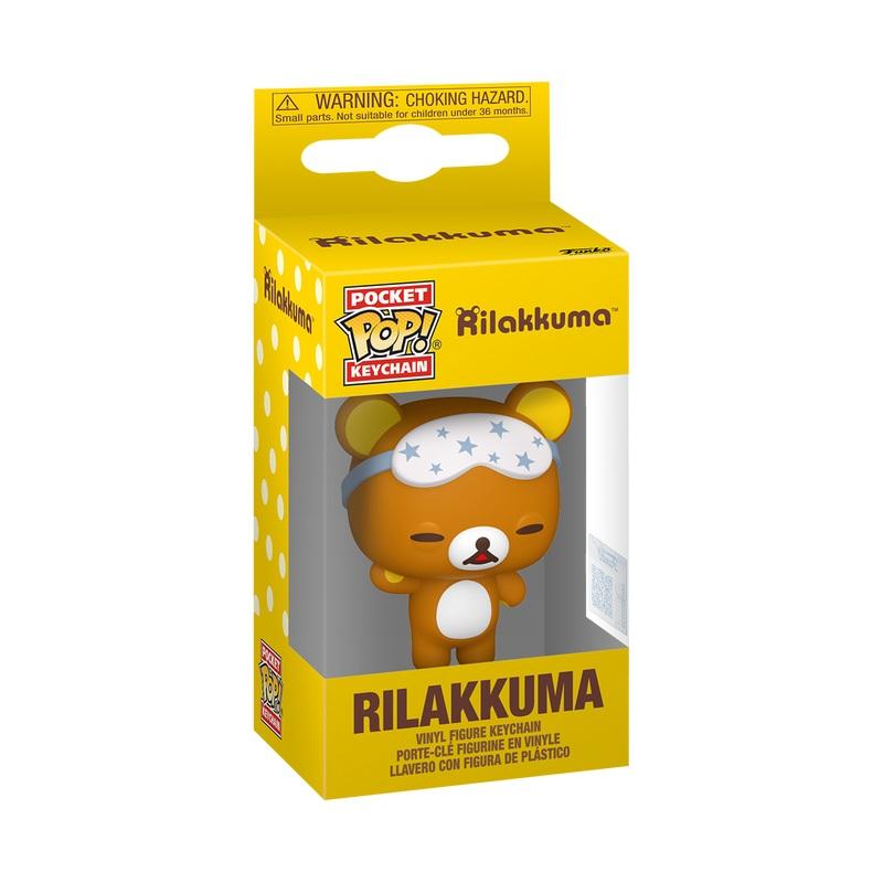 RILAKKUMA - Pocket Pop Keychain - Rilakkuma Sleepy - 2