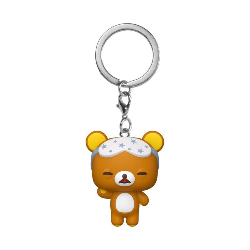 RILAKKUMA - Pocket Pop Keychain - Rilakkuma Sleepy - 3