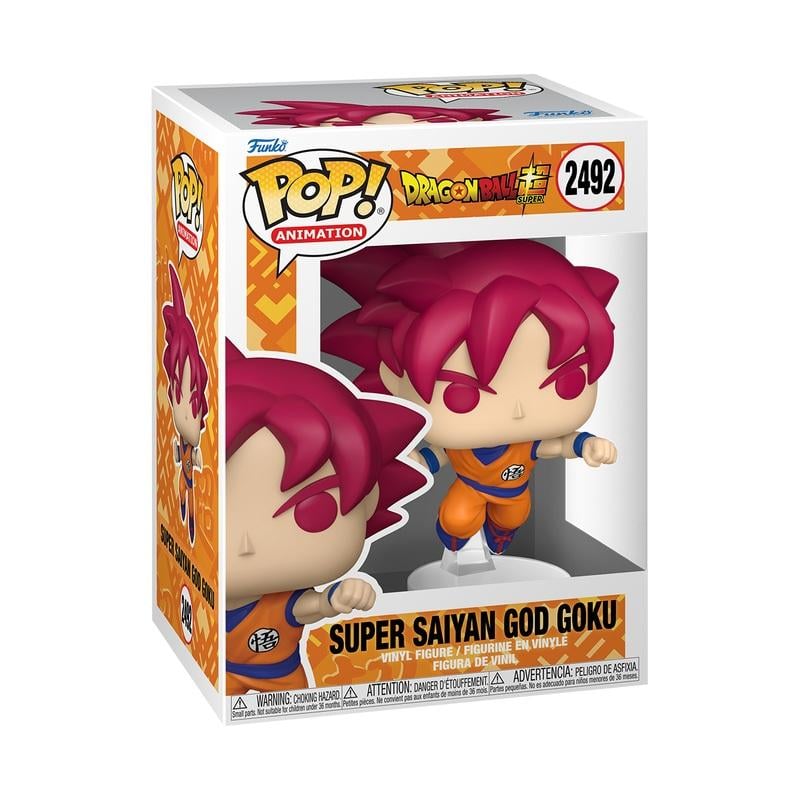 DRAGON BALL SUPER - POP Animation N° 2492 - Super Saiyan God Goku - 2