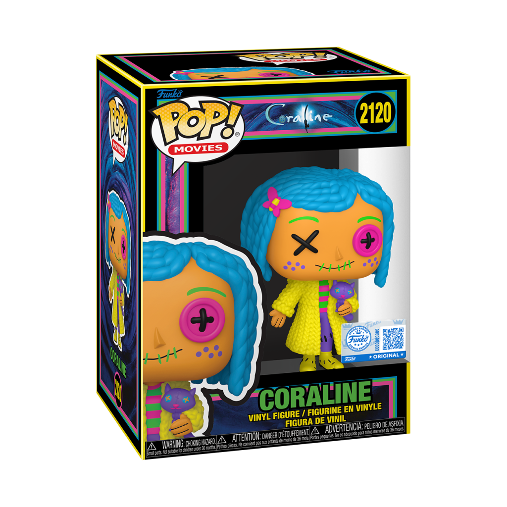 PATCHWORK - POP Movies N° 2120 - Coraline (BLKLT) - 2